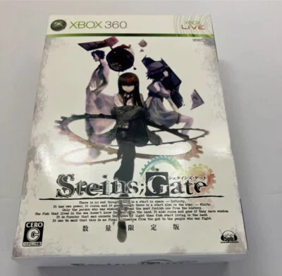 Microsoft XBOX 360 Steins;Gate Limited Edition From Japan - Image 1 of 4