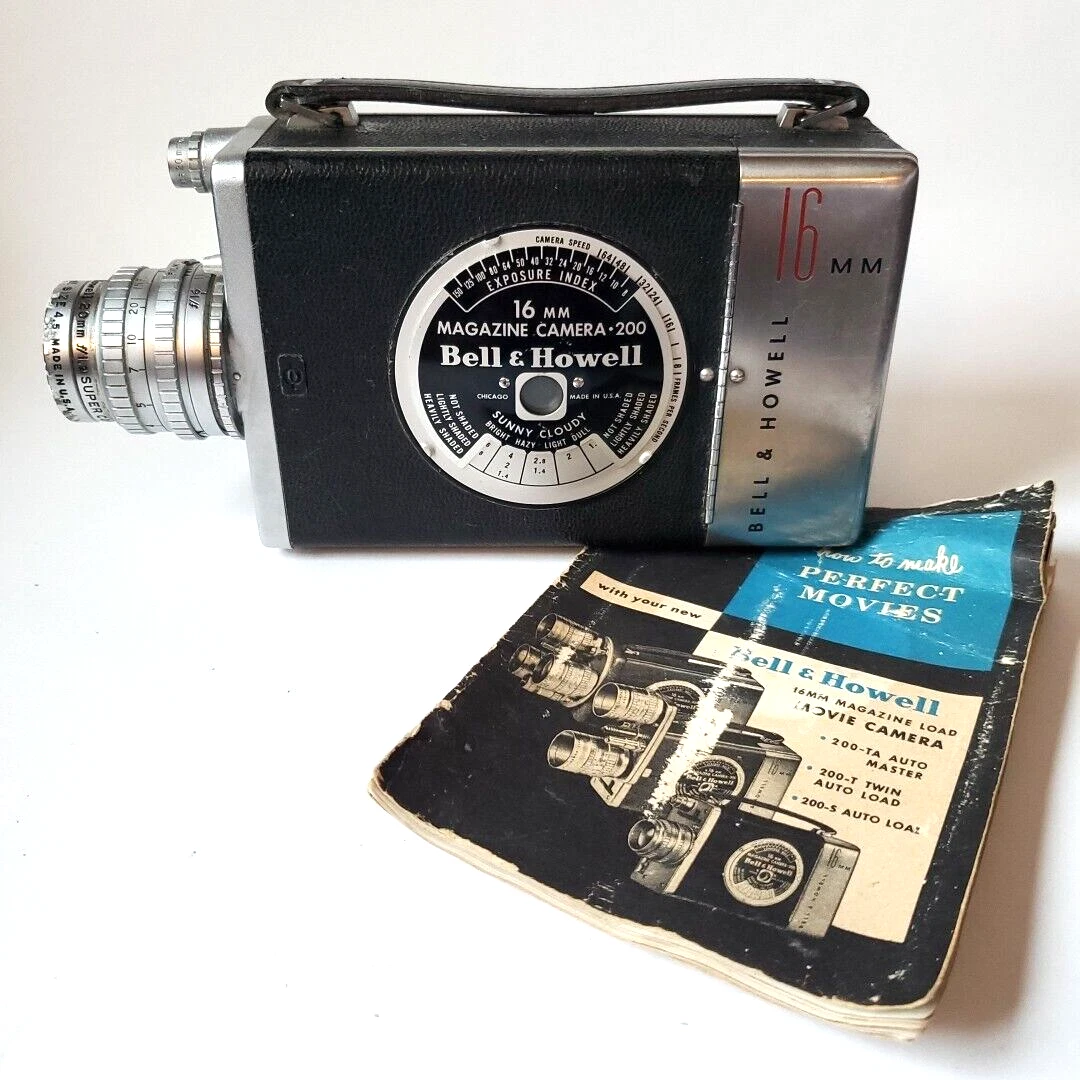 Bell+Howell 16mm Movie Cameras for sale | eBay