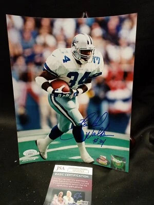 Herschel Walker Autographed Signed Cowboys 8x10 Photo JSA   -1 # - Image 1 of 4