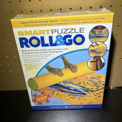 Smart Puzzles Roll & Go Puzzle Mat • Holds 2000 Pcs • NEW• FACTORY SEALED • - Image 1 of 4