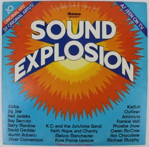 RONCO SOUND EXPLOSION VARIOUS ARTISTS LP 12" VINYL RECORD *QUICK SHIP* - Picture 1 of 2