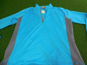 NEW MENS PUMA GOLF ESSENTIAL POPOVER (BLUE) SIZE MEDIUM NEW - Picture 1 of 3