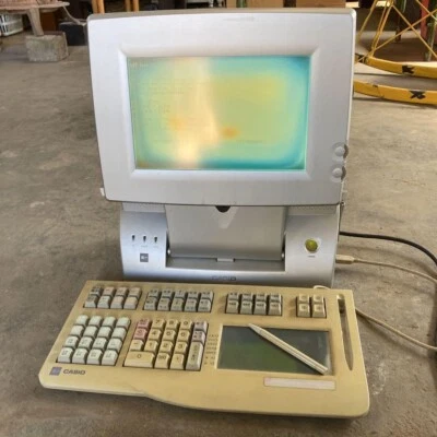 CASIO RX18 Rare old model word processor Working As is Japan - Image 1 of 4