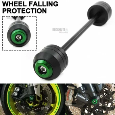 Protector de eje delantero para KAWASAKI KLE VERSYS 650 VERSYS 1000 horquilla rueda deslizante Foto 1 de 4