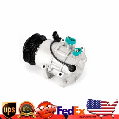 Compresor de aire acondicionado para Kia Sportage 2011-2015/2010-2015 Hyundai Tucson 2,0 L/2,4 L Foto 1 de 4