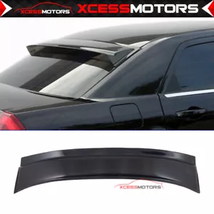Fits 05-10 Chrysler 300 300C Rear Roof Spoiler Wing GTS Style Window Visor - Foto 1 di 7