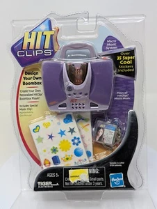 RARE Y2K Tiger Hit Clips Vanessa Carlton - Design Your Own Boombox 2002 Purple - Picture 1 of 4