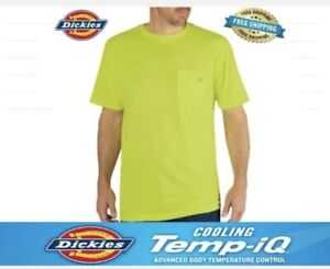 Dickies Men's  Cooling Temp-iQ Long Sleeve Performance T-Shirt 