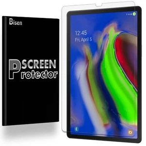 [3-PACK BISEN] Clear Screen Protector Guard Shield For Samsung Galaxy Tab S5e - Picture 1 of 3