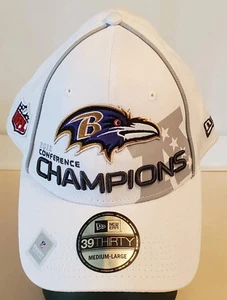 Baltimore Ravens 2013 Conference Champions ball cap hat Super Bowl XLVII. NEW - Picture 1 of 12