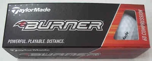 TaylorMade Taylor Made Burner Golf Balls-60 Compression-Sleeve of 3-Combo Ship - Picture 1 of 1