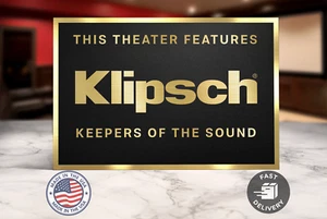 Klipsch Theater Sign - Picture 1 of 3