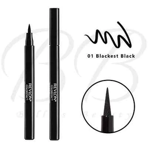 REVLON ColorStay Liquid Eyeliner Eye Liner Felt Tip Pen -01 Blackest Black *NEW* - Picture 1 of 4