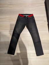 Alexander McQueen Mens Slim Fit Jeans Size 48  175/ 78A Italian Black WORN ONCE