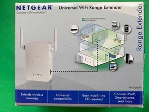 NETGEAR Universal WiFi Range Extender WN3000RP V1H2 - UK plug - Bild 1 von 5