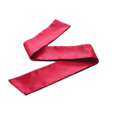 Double sides Soft Silk Satin Eye Shade Blindfold Ribbon BIinder Mystery New ! - Image 1 of 4