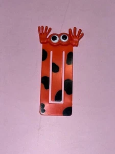 RARE Vintage 1960's Orange Google Eye bookmarker - Picture 1 of 4