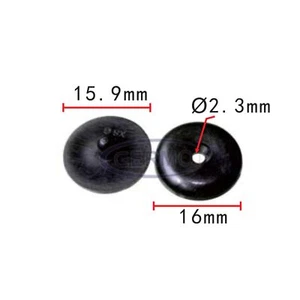 10 x Universal Kunststoff Stopper Sicherheitsgurt passend für VW 443857847B4PK - Picture 1 of 1