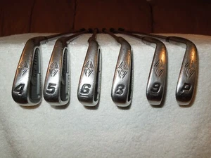 Top Flite Tour # 3 +5 +6 +8 +9 +P Iron Set - R-Handed Dynalite Gold Steel Shafts - Picture 1 of 7