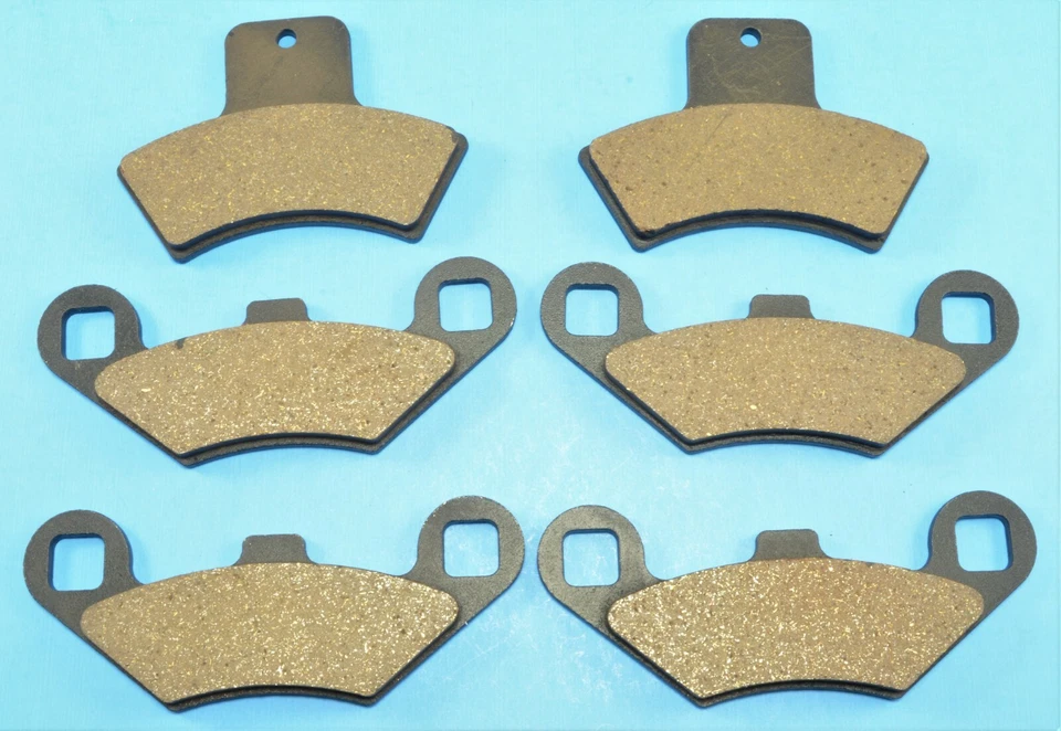 Pastilhas de freio dianteiras traseiras fit Polaris Trail Blazer 250 2001 2002 2003 2004 - Imagem 1 de 1