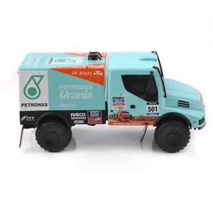 1/43 501 Diecast Truck Model Rally Dakar IVECO Powerstar Racing Car Scene Toys - Picture 1 of 9