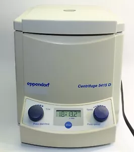Eppendorf 5415D Micro Centrifuge + F45-24-11 Rotor & Lid - CLEAN good condition - Picture 1 of 12