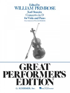 Concerto in D Op 1 Score and Parts Viola Solo Piano Reduction NEW 050335760 - Picture 1 of 1