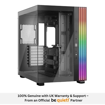 be quiet! Light Base 600 DX Black PC Case | RGB Gaming Case | UK Partner - Image 1 of 4