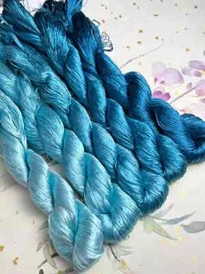 155Colors no splitting floss wrapping flower velvet flower untwisted silk thread - Image 1 of 4