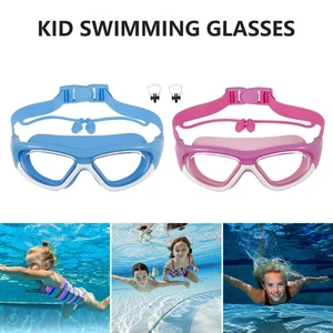 Anti-fog Children Swimming Goggles Glasses Mask Swimwear Swim Accessory ambtK - Picture 1 of 17