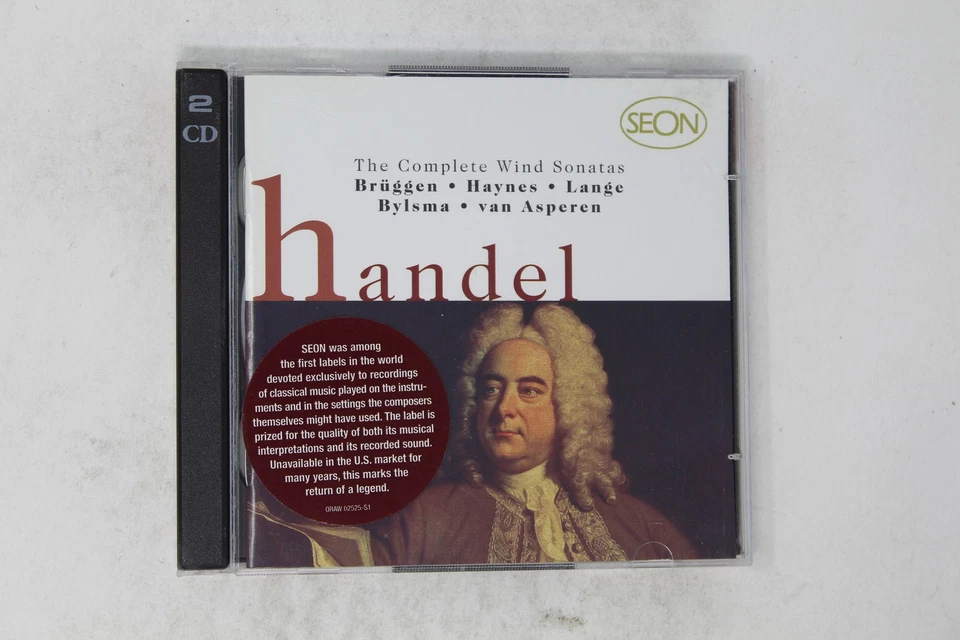 Handel the Complete Wind Sonatas 2 CD Seon Foto 1 de 1