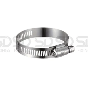 Abrazadera de clip de manguera ajustable Jubilee 105-127 mm 304 abrazadera de acero inoxidable clip de tubo - Imagen 1 de 4