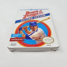 Bases Loaded II 2 Second Season Complete in Box CIB (Nintendo, NES 1990) Tested