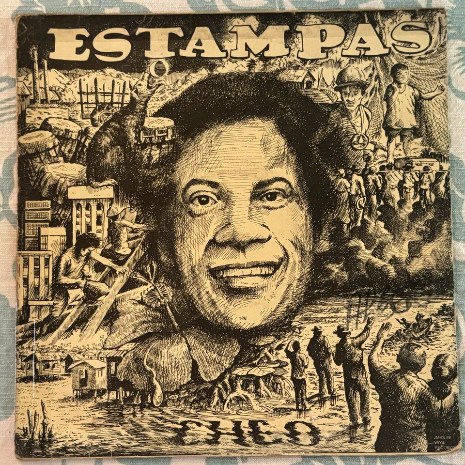 Cheo Feliciano – Estampas-Vaya Records – JMVS 86 VG+/NM VINYL ALBUM  LP - Image 1 of 4