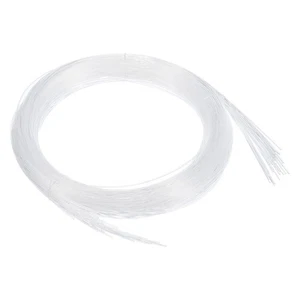 50Pcs 9,8ft PMMA Mixte Fibre Optique Chapelets 0,03 Pouce Côté Lueur Câbles - Photo 1/5