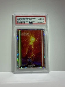 2023 Star Wars Galaxy #ROTJ 40TH ANV-Atomic RETURN OF THE JEDI - PSA 10 -129/150 - Picture 1 of 3