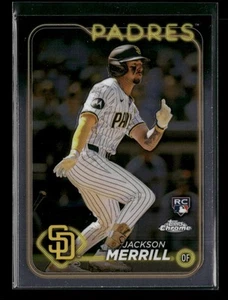 2024 Topps Chrome #207 Jackson Merrill - Picture 1 of 2