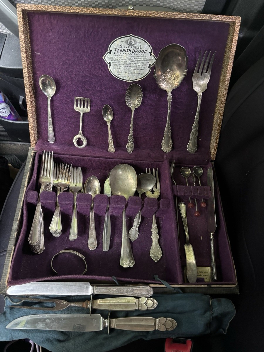 Rogers Bros 1900-1940 Antique US Silver-Plated Flatware for