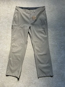 Eddie Bauer Rainier Exterior Verano Senderismo Lt Caqui Tech Sartenes 34x30 Elastizadas Nuevas - Imagen 1 de 10