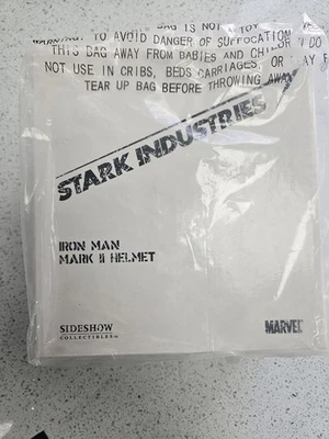 Casco Sideshow Marvel Iron Man Mark II 2008 SDCC exclusivo nuevo 343/2000 Foto 1 de 4