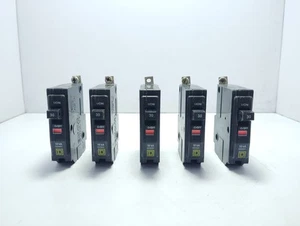 Square D TIPO QOB Circuit Breaker - Lot of 5 - Picture 1 of 5