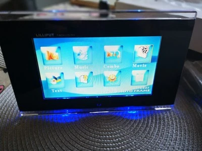 Lilliput 7 Inch Lcd Tft Digital Photo Frame, Calender,  - Image 1 of 4