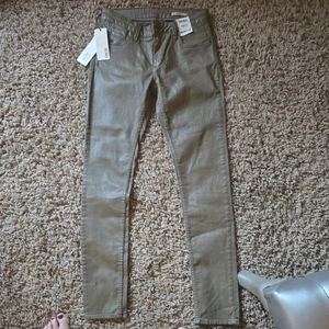 Reiko Damen Skinny Jeans dunkelblau grün Nelly Enduction Größe 28 - Bild 1 von 10