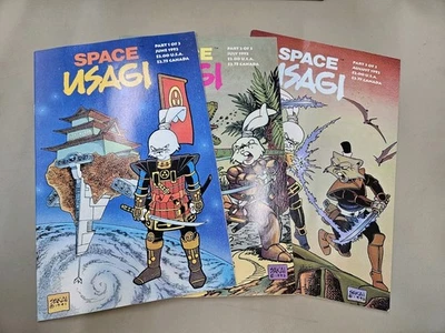 Space Usagi #1 #2 #3 (1992, Mirage) Complete Series - Stan Sakai - Usagi - Image 1 of 4