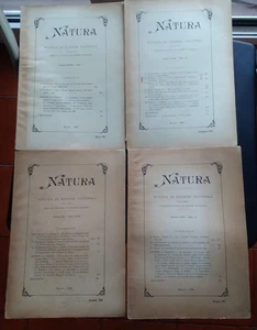 Natura - Rivista di scienze naturali - 4 VOLUMI- 1950 - 57 - LOTTO 4 LIBRI - Foto 1 di 10