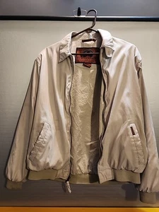 Chaqueta para hombre WEATHERPROOF Garment Co cremallera completa con forma de bombardero abrigo tostado medio - Imagen 1 de 10