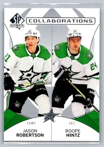2024-25 SP Authentic #C-15 Robertson / Hintz Collaborations Dallas Stars - Picture 1 of 2