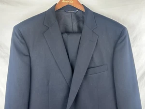 Brooks Brothers Madison Estrato X Trabaldo Togna 1840 Herren Anzug 45R 40x30 Schwarz - Bild 1 von 24