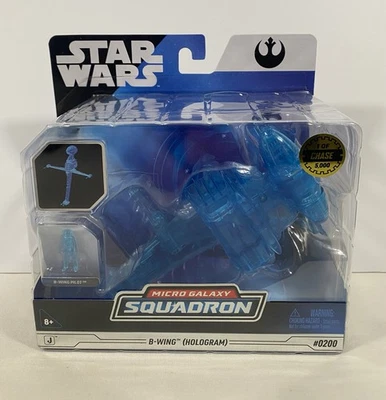 Star Wars Micro Galaxy Squadron B-Wing Hologram #0200 1 Of 5000 CHASE - Image 1 of 3