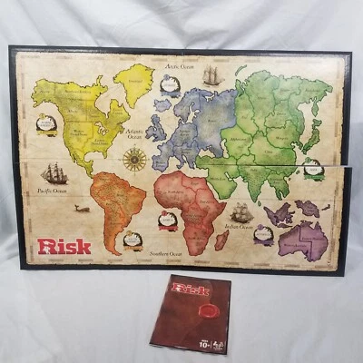 Juego de mesa Risk 2015 mapa tablero y guía de juego reemplazo  Foto 1 de 4